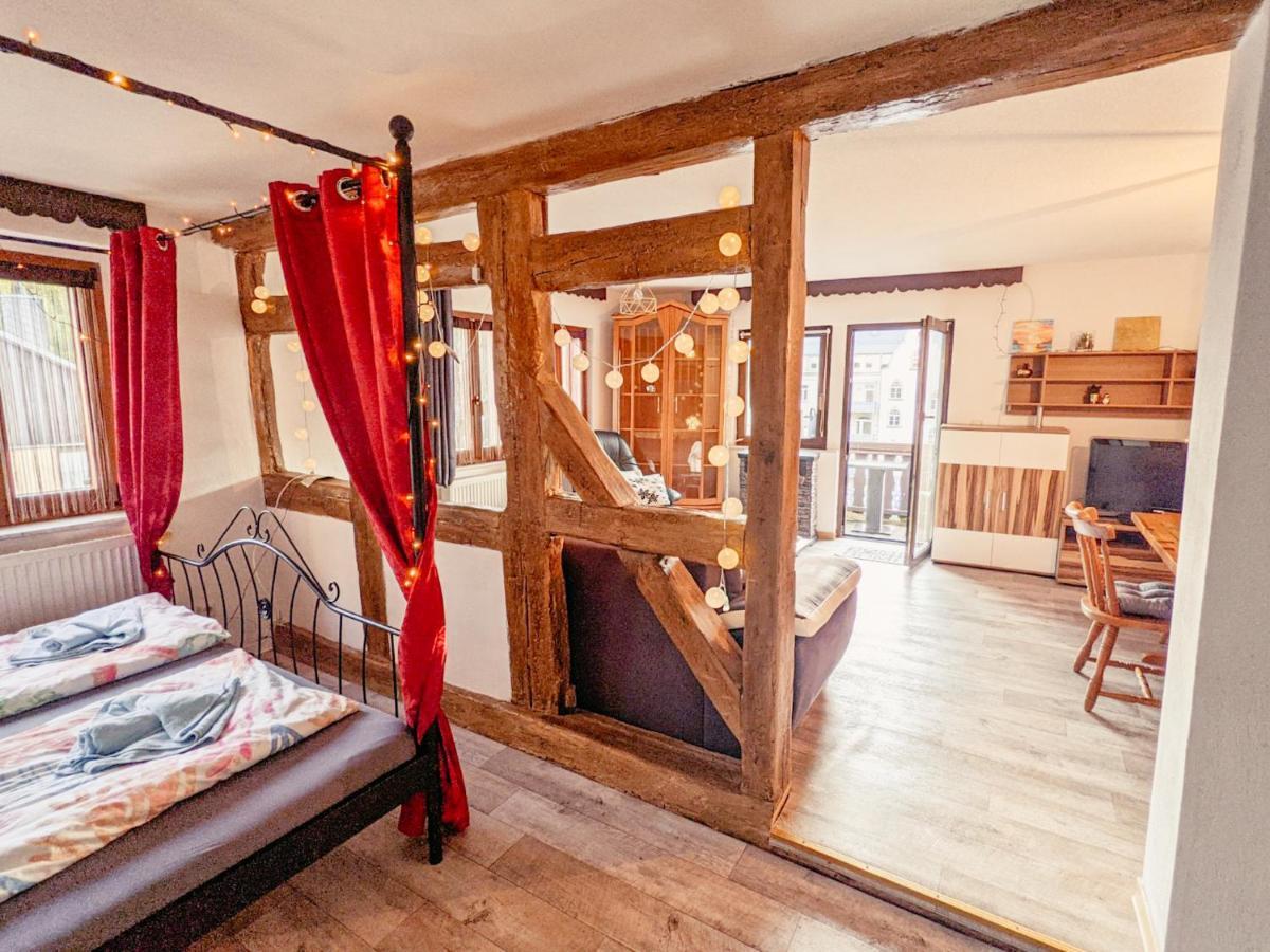 Urlaubstraum Mit Pool, Terrasse & Fluss Im Garten - Ut Apartment Sebnitz Bagian luar foto
