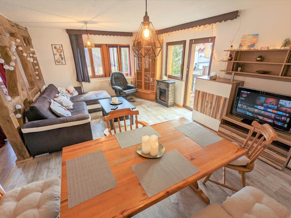Urlaubstraum Mit Pool, Terrasse & Fluss Im Garten - Ut Apartment Sebnitz Bagian luar foto