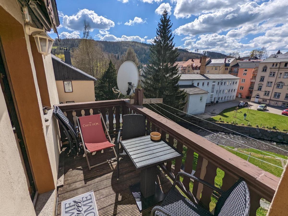 Urlaubstraum Mit Pool, Terrasse & Fluss Im Garten - Ut Apartment Sebnitz Bagian luar foto