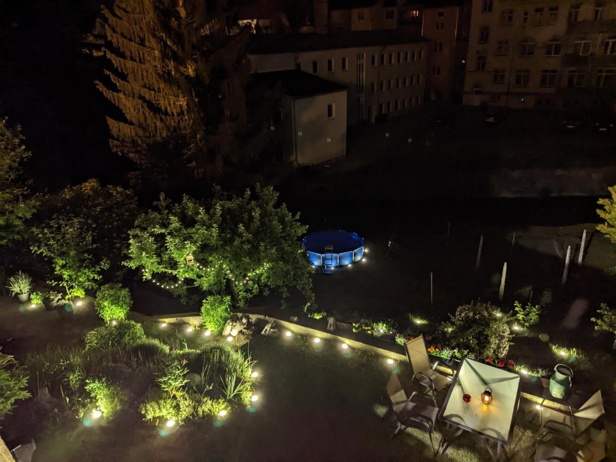 Urlaubstraum Mit Pool, Terrasse & Fluss Im Garten - Ut Apartment Sebnitz Bagian luar foto